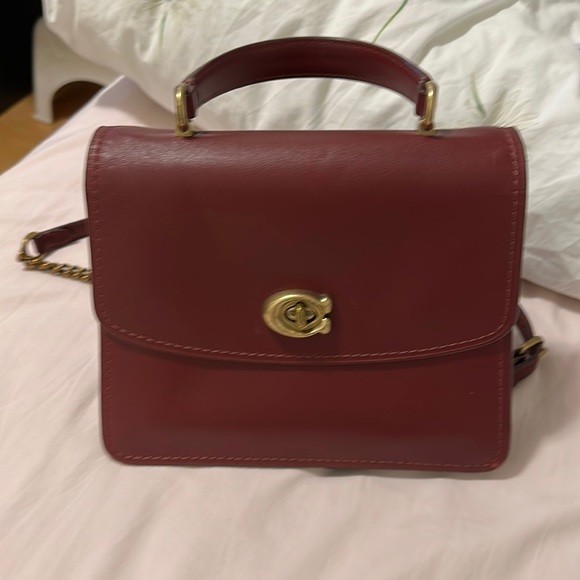 Coach Bags Coach Red Crossbody Purse Poshmark